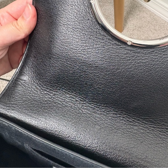 See By Chloé Black Saddle Mara Leather Shoulder Bag - Picture 14 of 16